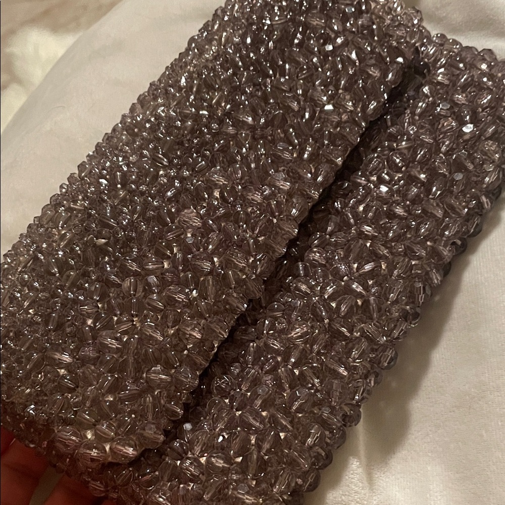 Elegant Beaded Clutch Magnetic Closure NWOT - Picture 7 of 9